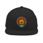 Casquette Snapback AES - Sceau Officiel de la Confédération du Sahel - Broderie avant