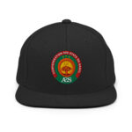 Casquette Snapback AES - Sceau Officiel de la Confédération du Sahel - Broderie avant
