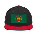 Casquette Snapback AES – Fierté et Unité du Sahel - Broderie avant, cotés et arrière – Image 4