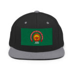 Casquette Snapback AES – Fierté et Unité du Sahel - Broderie avant et arrière – Image 5