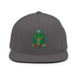 Casquette Snapback AES - Unité des Peuples du Sahel - Broderie avant – Image 7