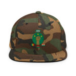 Casquette Snapback AES - Unité des Peuples du Sahel - Broderie avant – Image 9