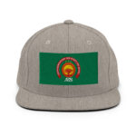 Casquette Snapback AES – Fierté et Unité du Sahel - Broderie avant et arrière – Image 10