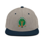 Casquette Snapback AES - Unité des Peuples du Sahel - Broderie avant – Image 11