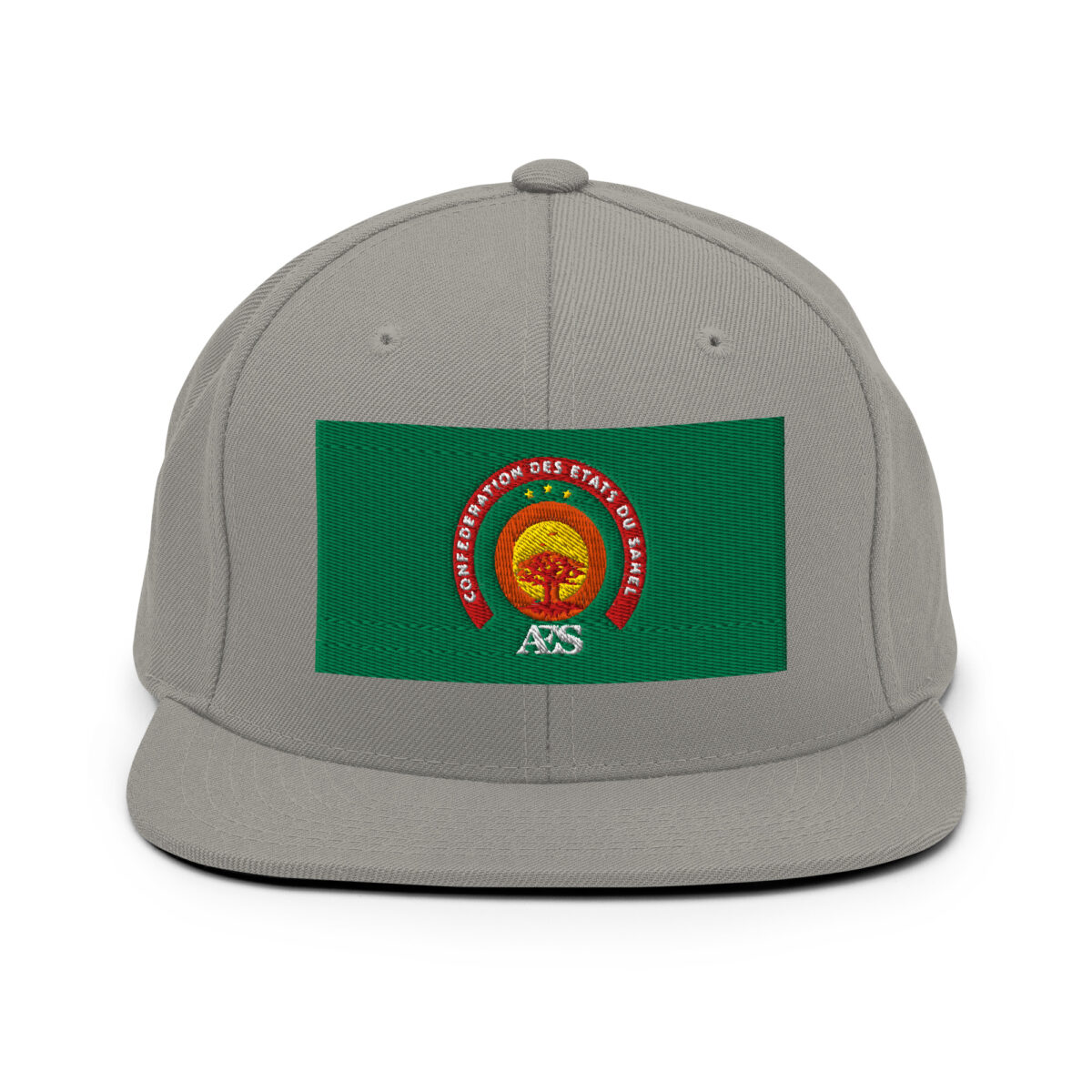 Casquette Snapback AES – Fierté et Unité du Sahel - Broderie avant – Image 14