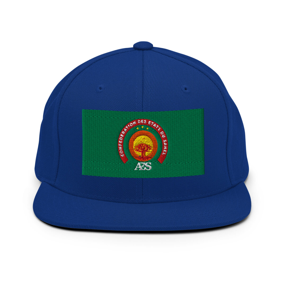 Casquette Snapback AES – Fierté et Unité du Sahel - Broderie avant – Image 26