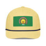 Casquette AES – Modèle “Souveraineté” | Drapeau officiel de la Confédération du Sahel - Impression avant – Image 5