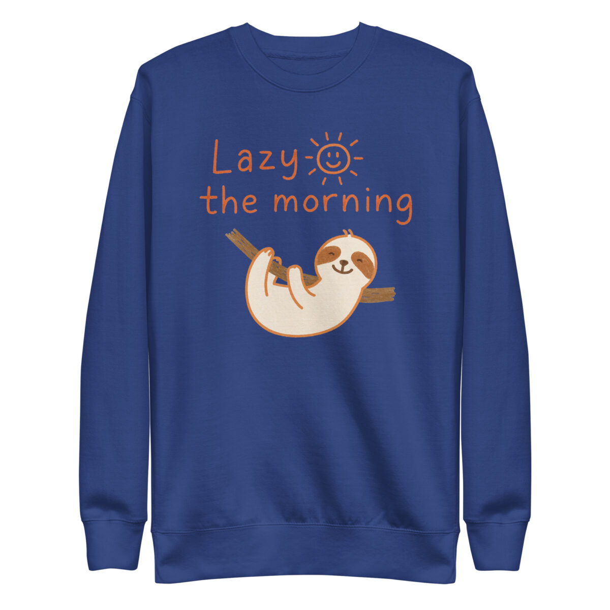 Sweatshirt premium unisexe Lazy the morning – Image 9